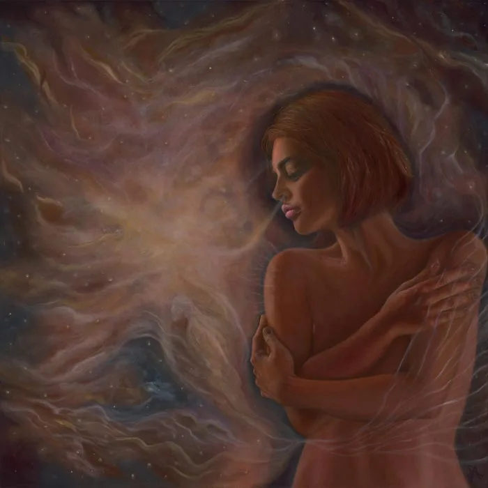 This painting who am I Artist Sherry Farsad