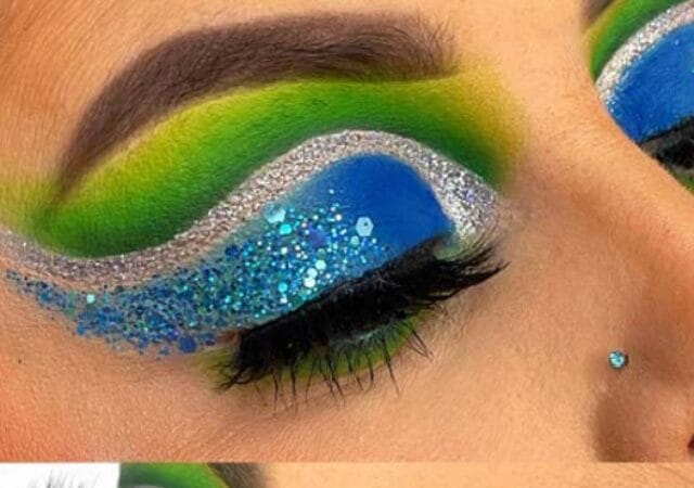 Heaven on Earth Eye Makeup look by Ania Skibinska