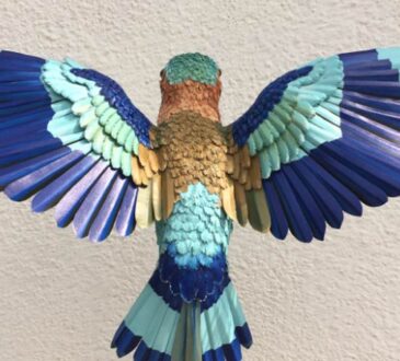 Incredibly Realistic 3d Papercraft bird