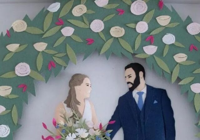 Cut paper illustration by Heather Bowley