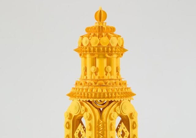 Beautiful Paper based Sculpture Art by Michael Velliquette