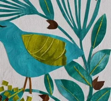 Tracey English Paper Collage Illustration Art