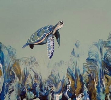 Beautiful ocean paintings by Monica Esgueva Artist
