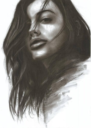 Draw realistic charcoal portraits by Denny Stoekenbroek - Trendy Art Ideas