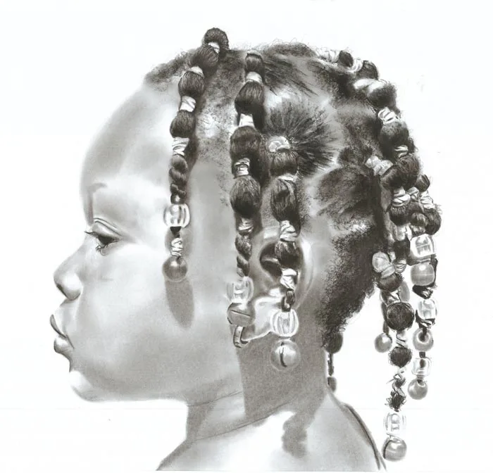 future queen realistic drawing by Denny Stoekenbroek