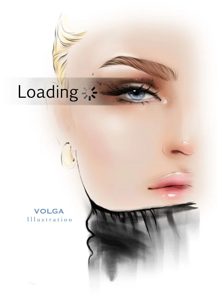 Beauty Face Illustration