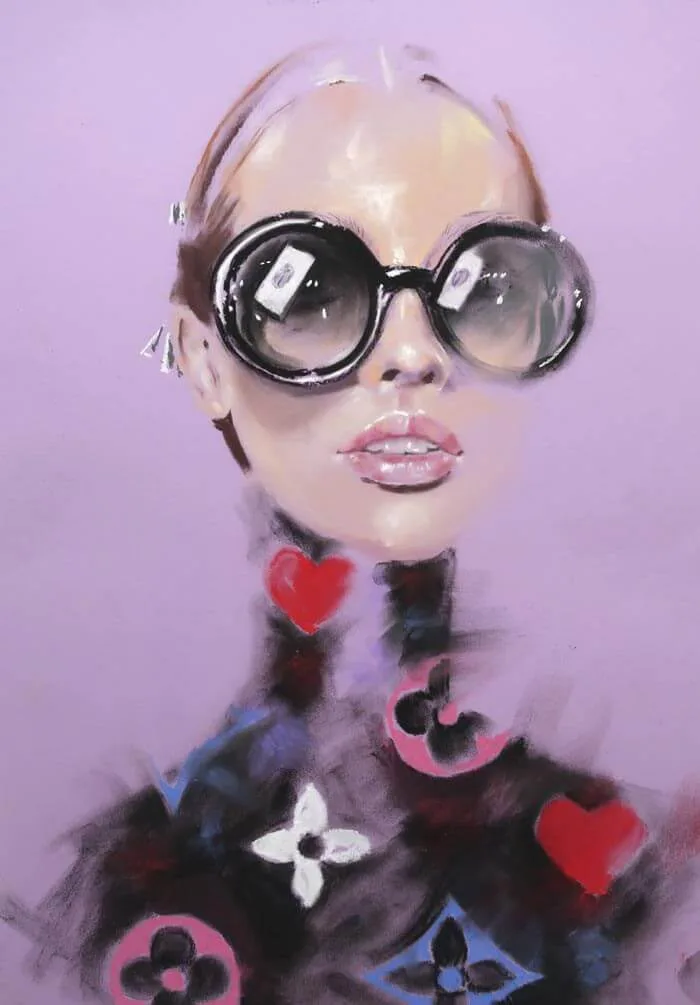 Fashion illustration Fashion look by Zhenya Z