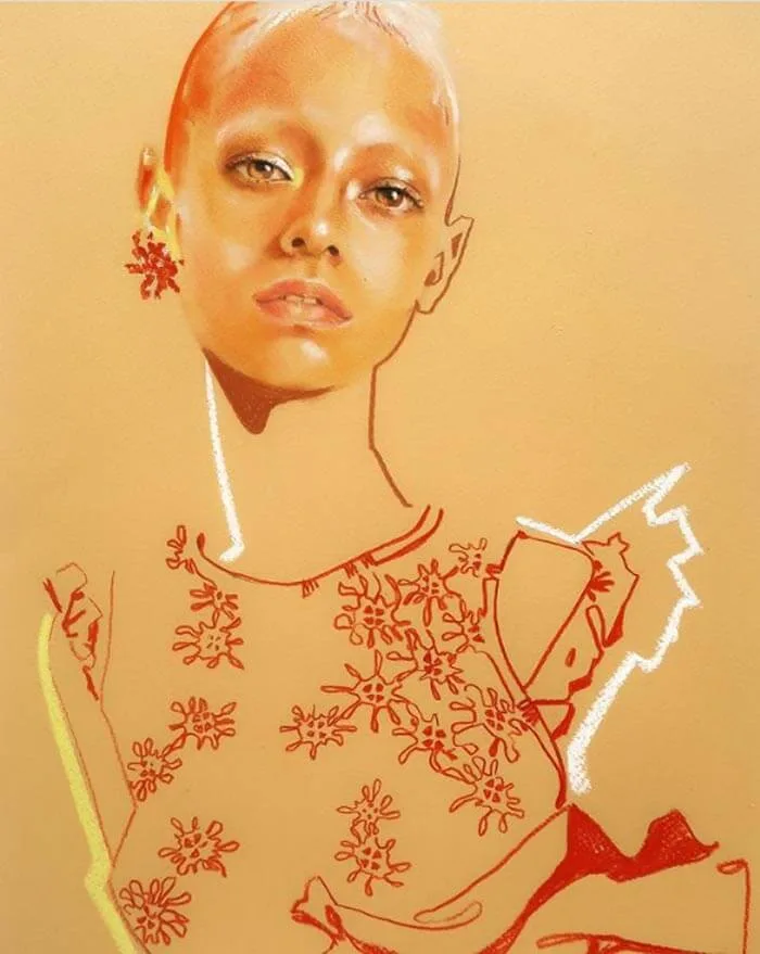 Show Collina Strada Fashion illustration by Zhenya Z