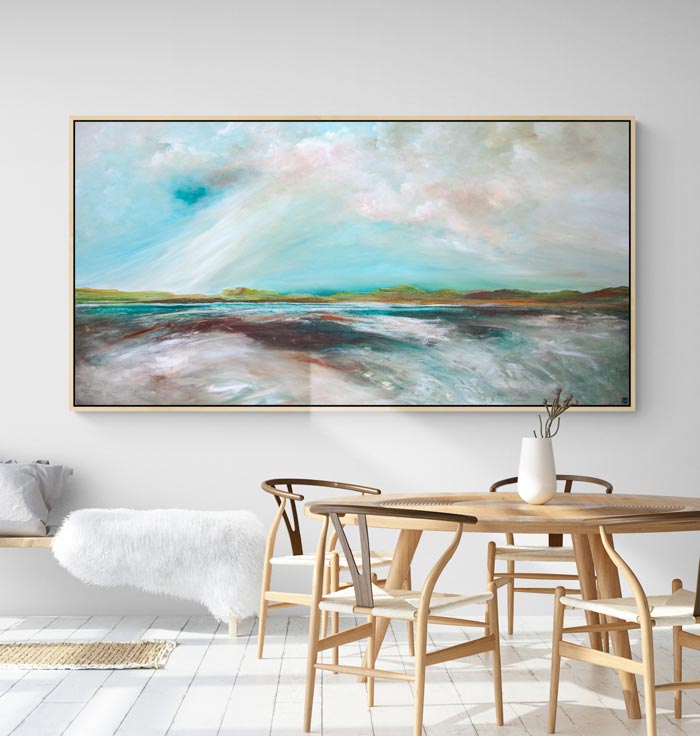 Landscape Canvas Painting by Tania Chanter