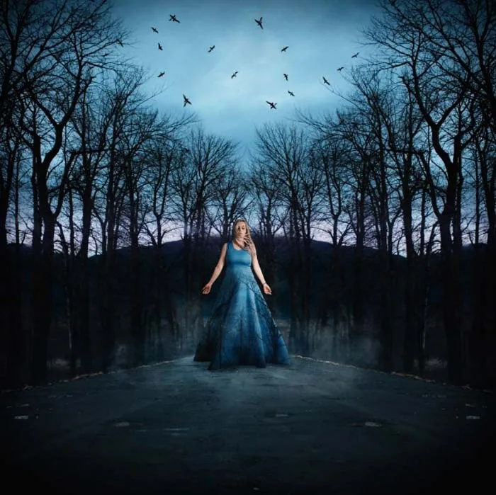 Dark conceptual photography by Vanessa Skotnitsky, Dark conceptual photography, Dark photography, Self portrait photography Dark conceptual photography by Vanessa Skotnitsky