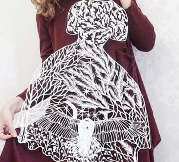 Paper artist Eugenia Zoloto