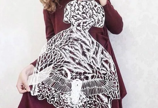 Paper artist Eugenia Zoloto