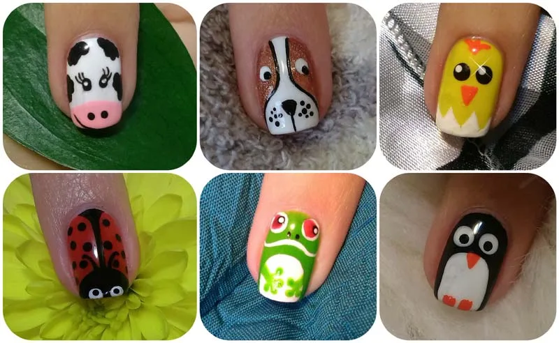 Animal Nail Arts by Mila