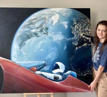 Aerospace artist Cathy Sik