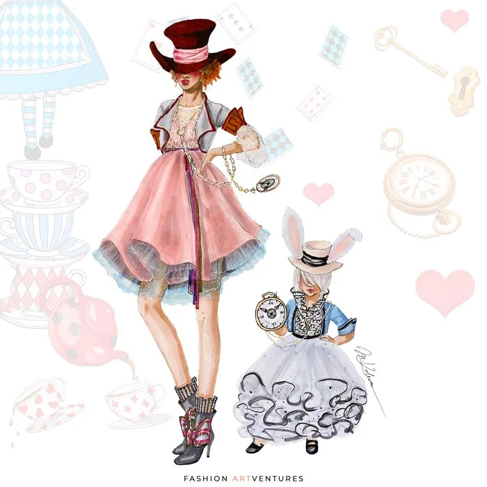Michela Koleva's fashion design sketches ideas - Trendy Art Ideas