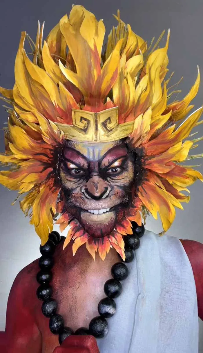 Gorgeous animal makeup look by Kristin Ker