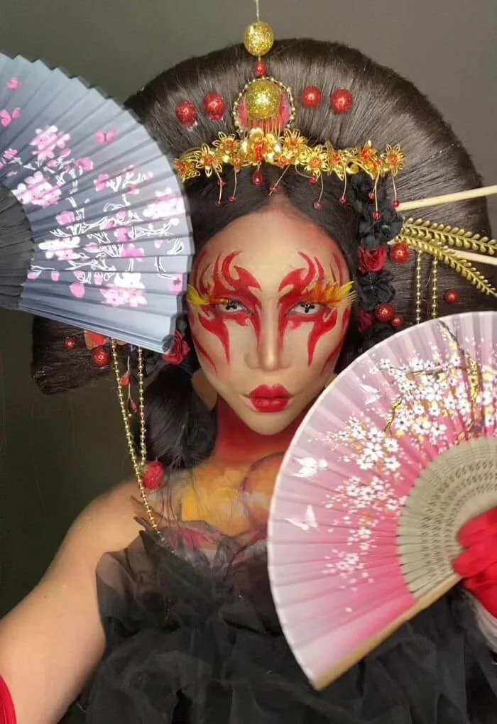 Queen makeup look by Kristin Ker