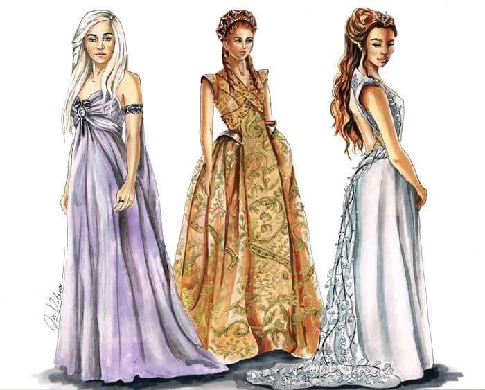 Michela Koleva's fashion design sketches ideas - Trendy Art Ideas