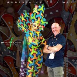 Maurizio Fruzzetti, Master of Art and Professional Body Painter