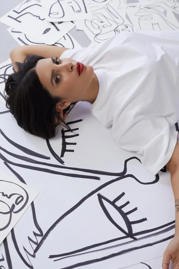 Minimalist lines of Shira Barzilay Koketit
