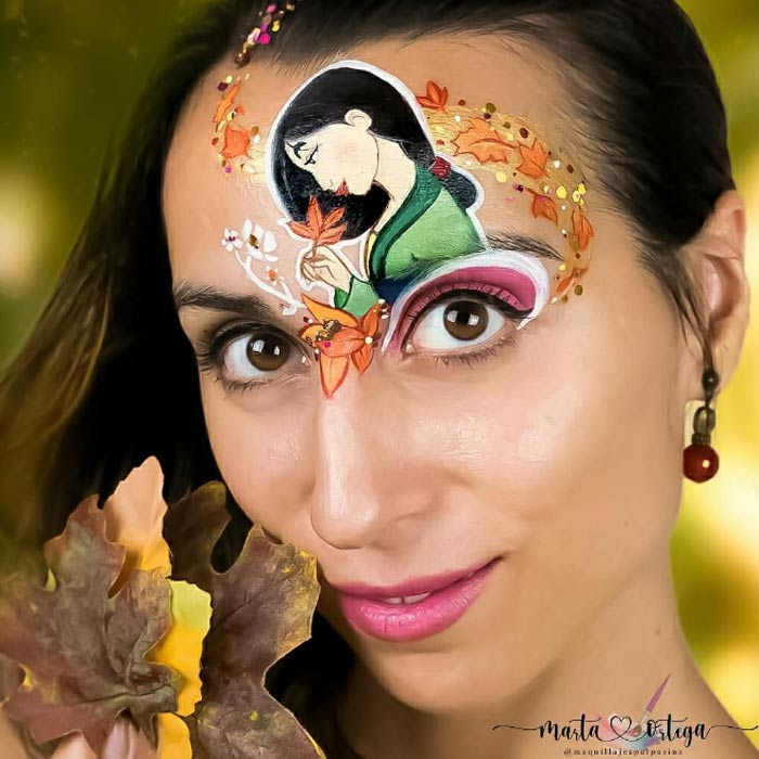 Beautiful Face Painting Designs Artist Marta Ortega - Trendy Art Ideas