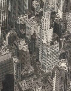 Incredible cityscape drawings and architecture by Stefan Bleekrode