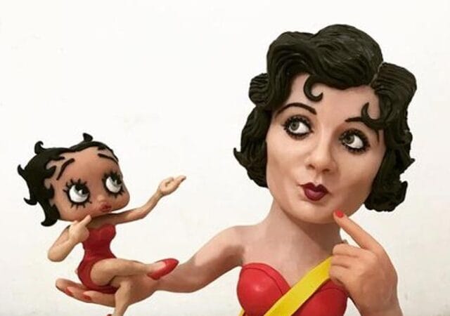 Betty Boop Cartoon Character by Mike K Viner