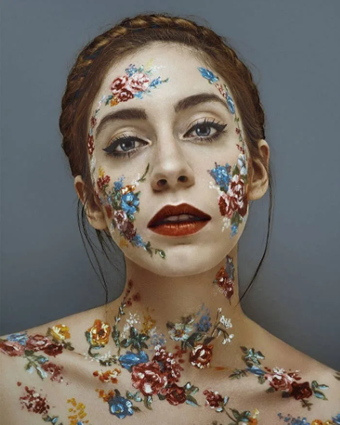 Flowers pattern lidia vives photography art