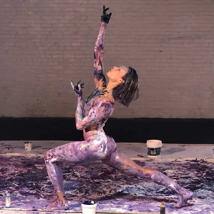Dance painting Annika Rhea