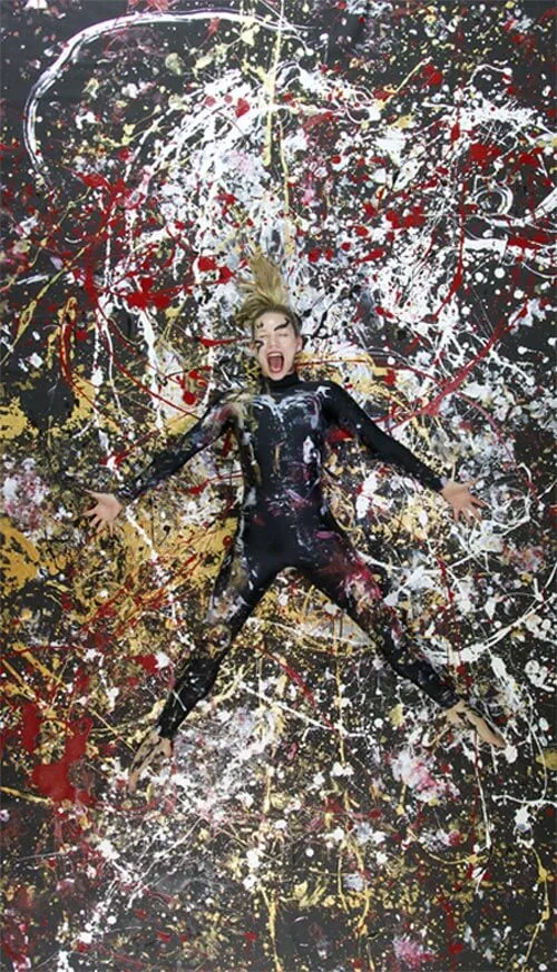 Painting with dance Annika Rhea