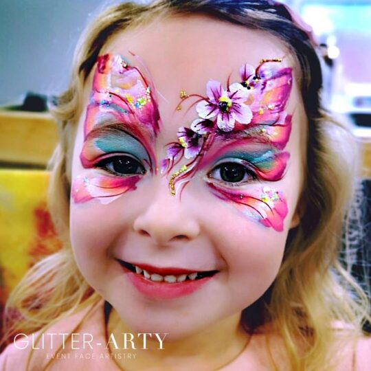 Glitter-Arty: Face Painting or Art Form? - Trendy Art Ideas