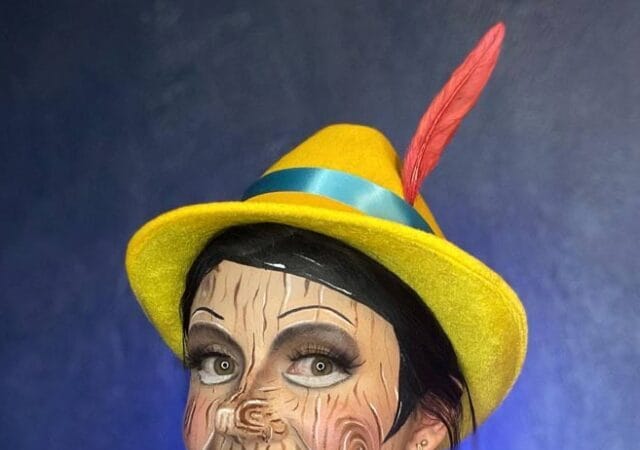 Pinocchio Character Disney inspired Makeup by Chloe Jasmine