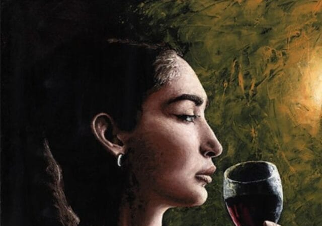 Romantic Pursuits Quiet Confidence original oil painting by Richard Young