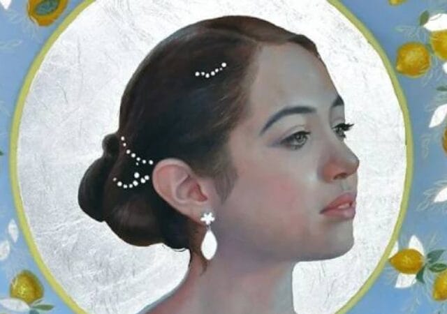 Sunshine, oil painting on panel by Artist Veronica Winters