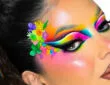 Colourful Samurai Creative Eye Makeup Techniques by Iman Abdul