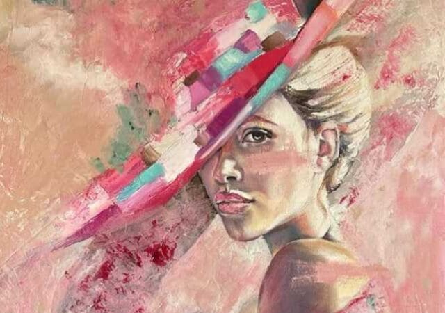 Blossom beautiful mixed media artwork by Oana Diana Gavrila