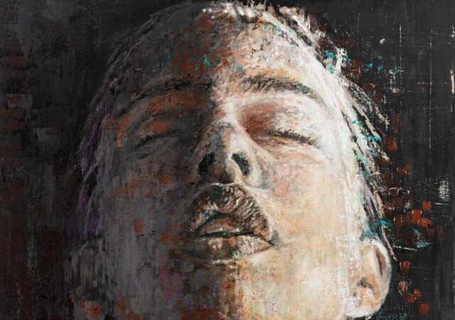 Beautiful Girl painting on canvas