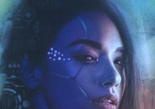 Realistic painting girl