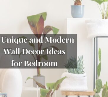 Unique and Modern Wall Decor Ideas for Bedroom