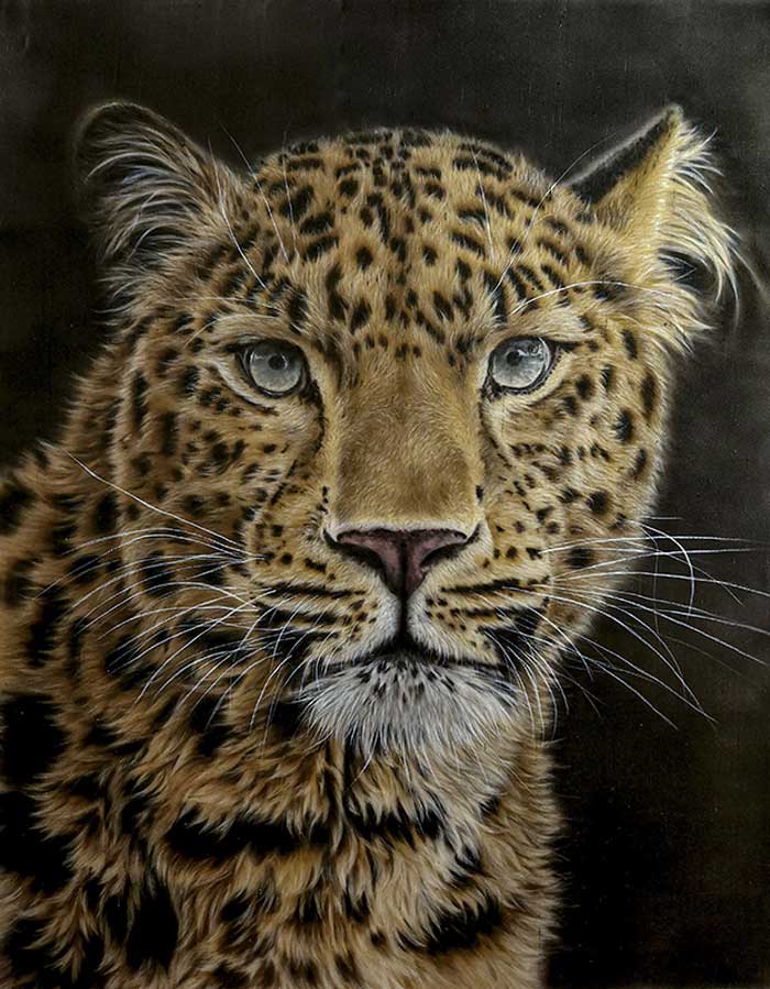 Baikal Silk Painting