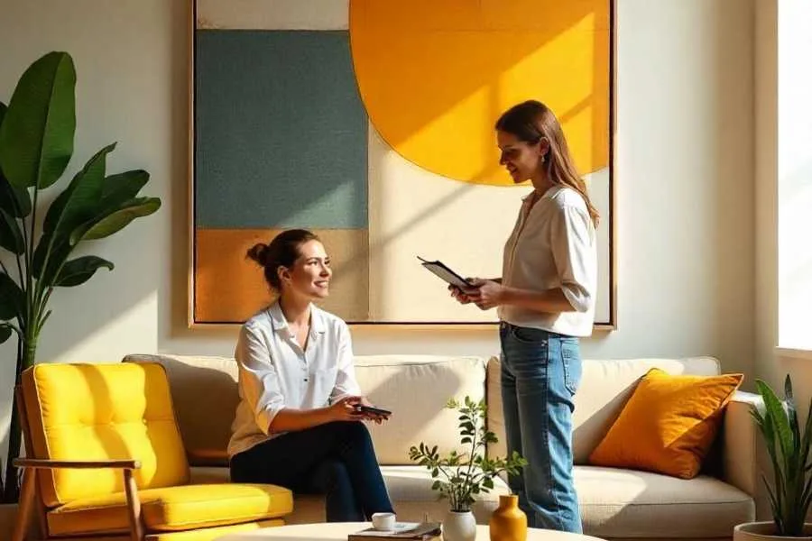 How Abstract Art is Making Its Way into Modern Interior Design