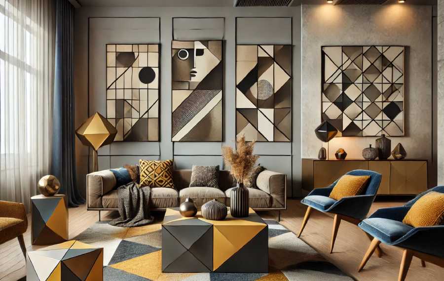 how to incorporate cubism into modern decor