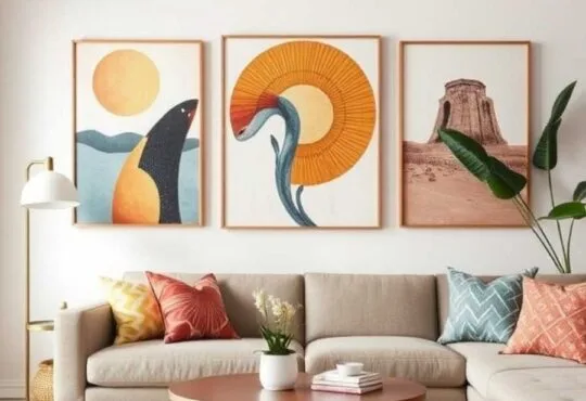 Trendy Wall Art Ideas in Home interior design