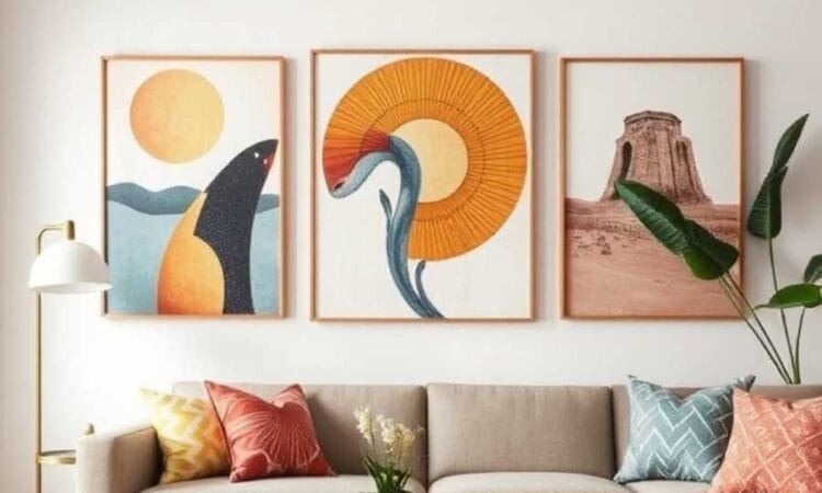 Trendy Wall Art Ideas in Home interior design