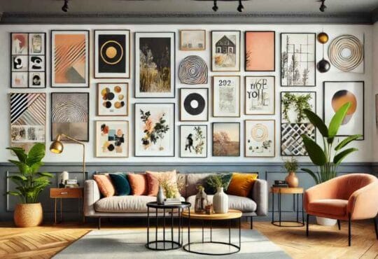 living room art decor