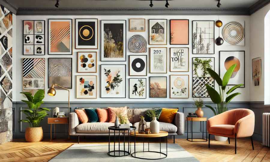 living room art decor