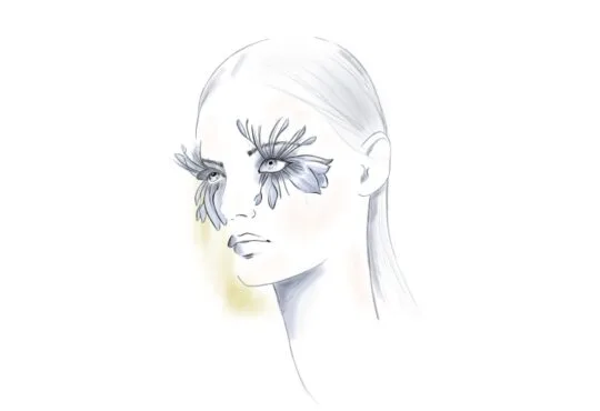 Fashion sketches by Anastasia for brands