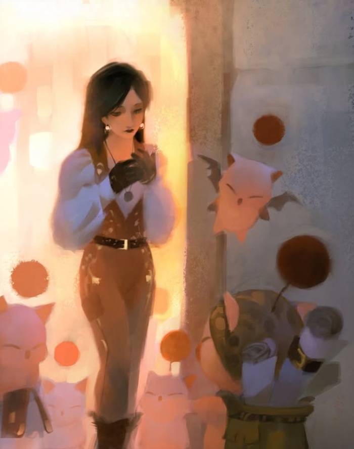 Fantasy girl character design