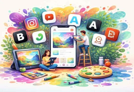 Artists showcasing artwork on popular online art platforms